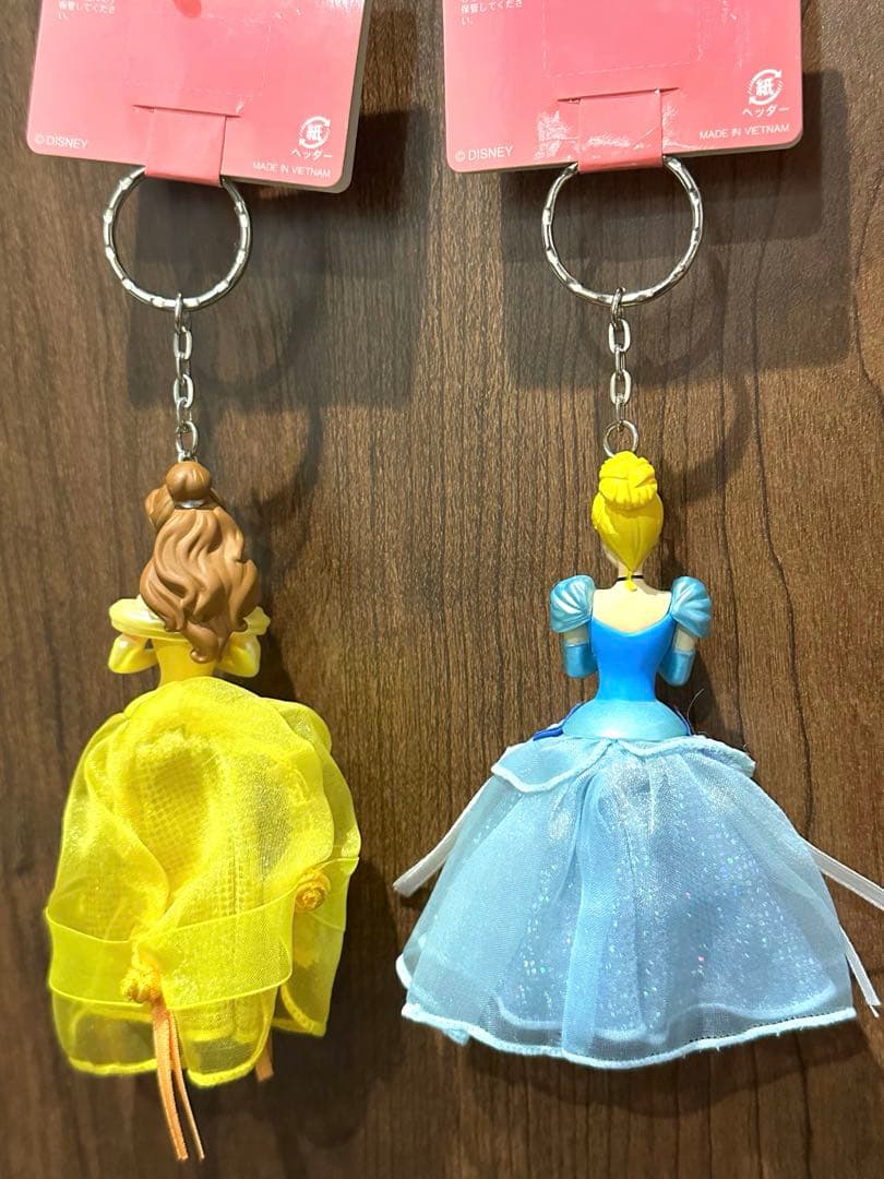 美品【タグ付】ディズニープリンセス　キーチェーン　キーホルダー　13個　おまけ付