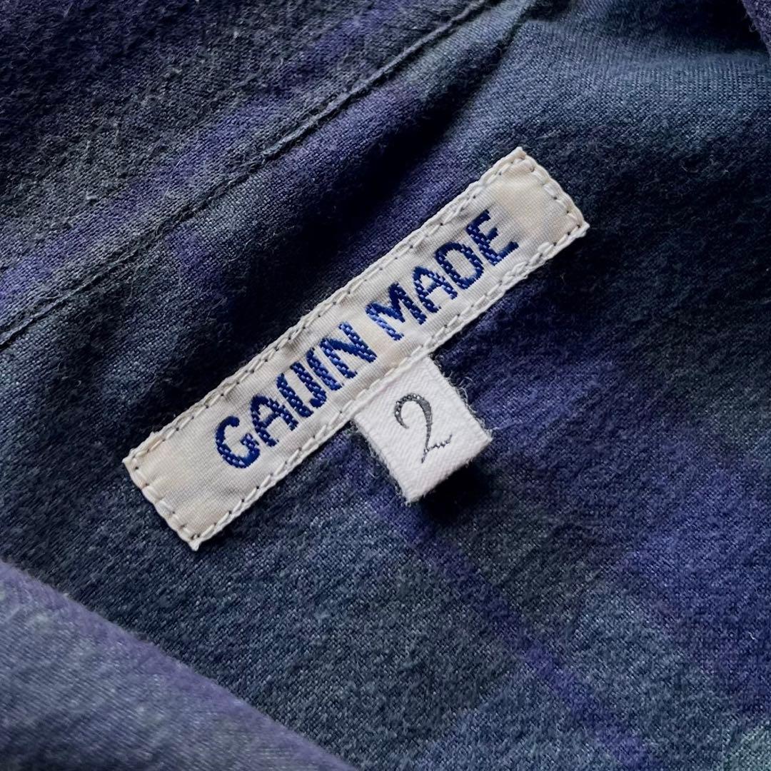 GAIJIN MADE/ インド綿マドラスblack watchスイングトップ