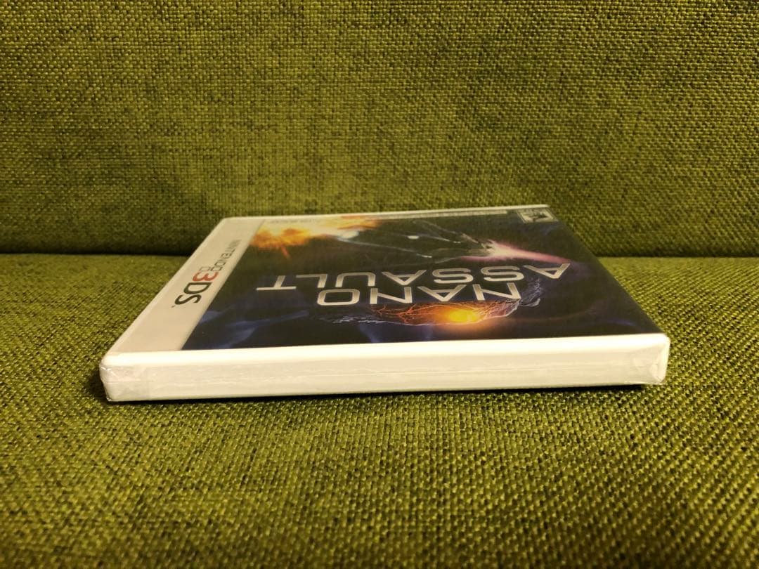 海外版　新品未開封シュリンク付き　ナノアサルト　3DS
