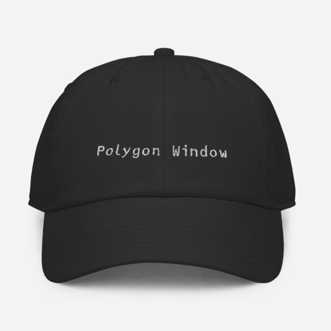 polygon window キャップ　新品　aphex twin warp