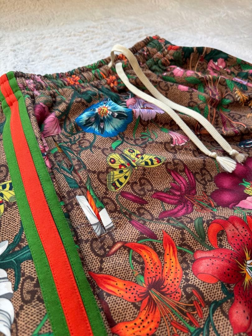 GUCCI GGフローラロングスカート　美品