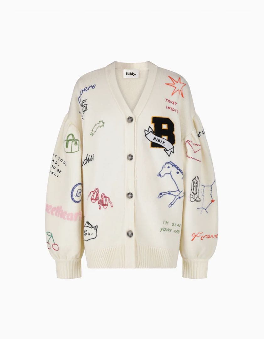 Bibiy. B. UNIVERSE CARDIGAN ビビィ カーディガン