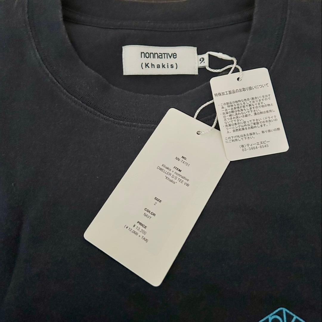 新品 Khakis × nonnative DWELLER S/S TEE VW