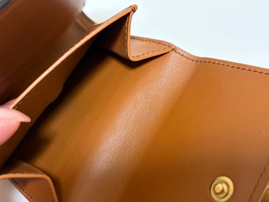 【あるか】セリーヌCELINE トリオンフ三つ折り財布