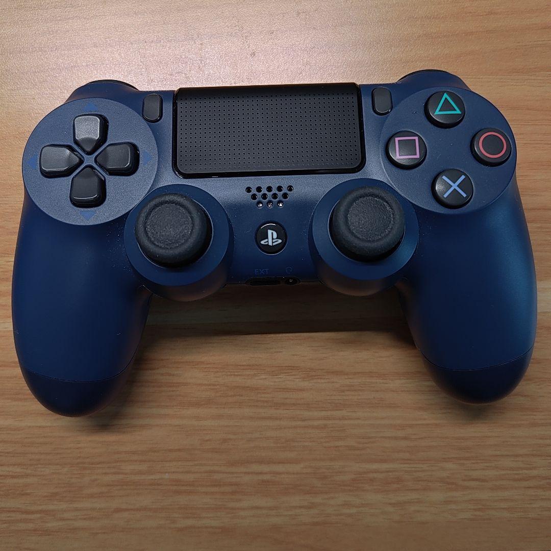 DUALSHOCK 4 ワイヤレスコントローラー ミッドナイトブルー ほぼ未使用