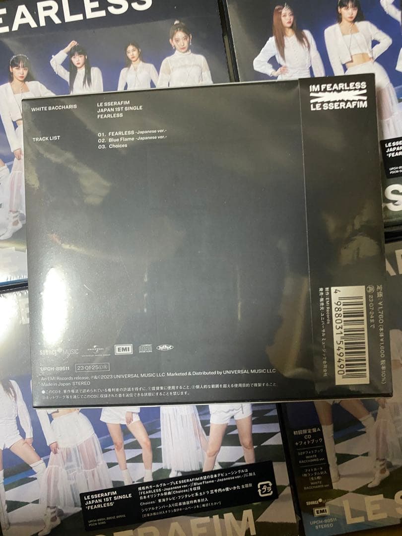 Lesserafim  FEARLESS  初回限定A  新品未開