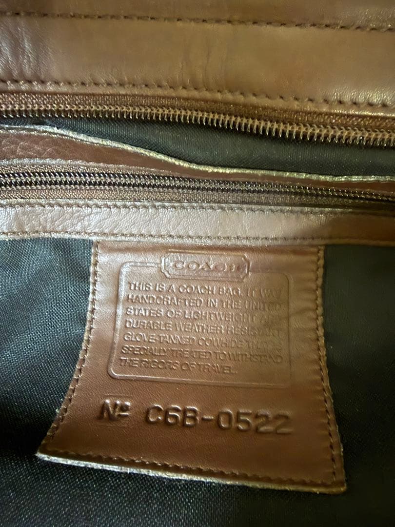 COACH オールドコーチ2WAYボストンバッグ　希少