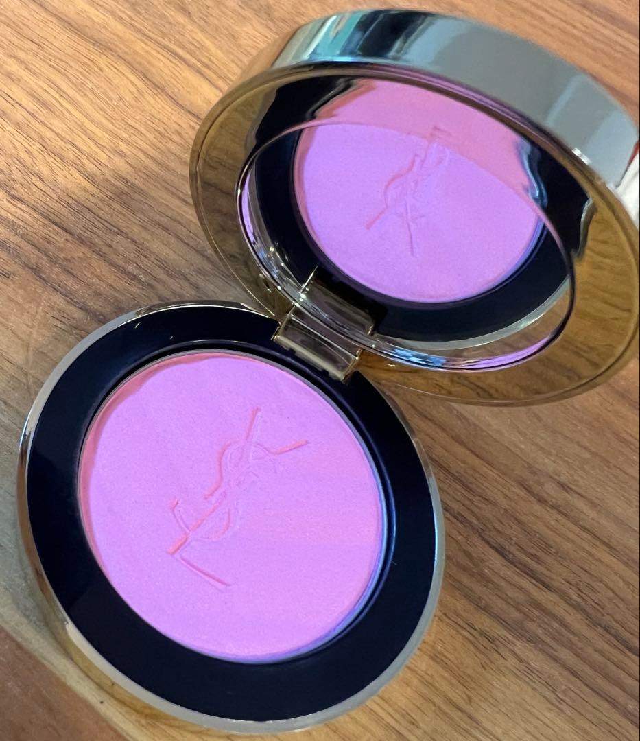 YSL メイクミーブラッシュパウダー S42 ベビードールピンク