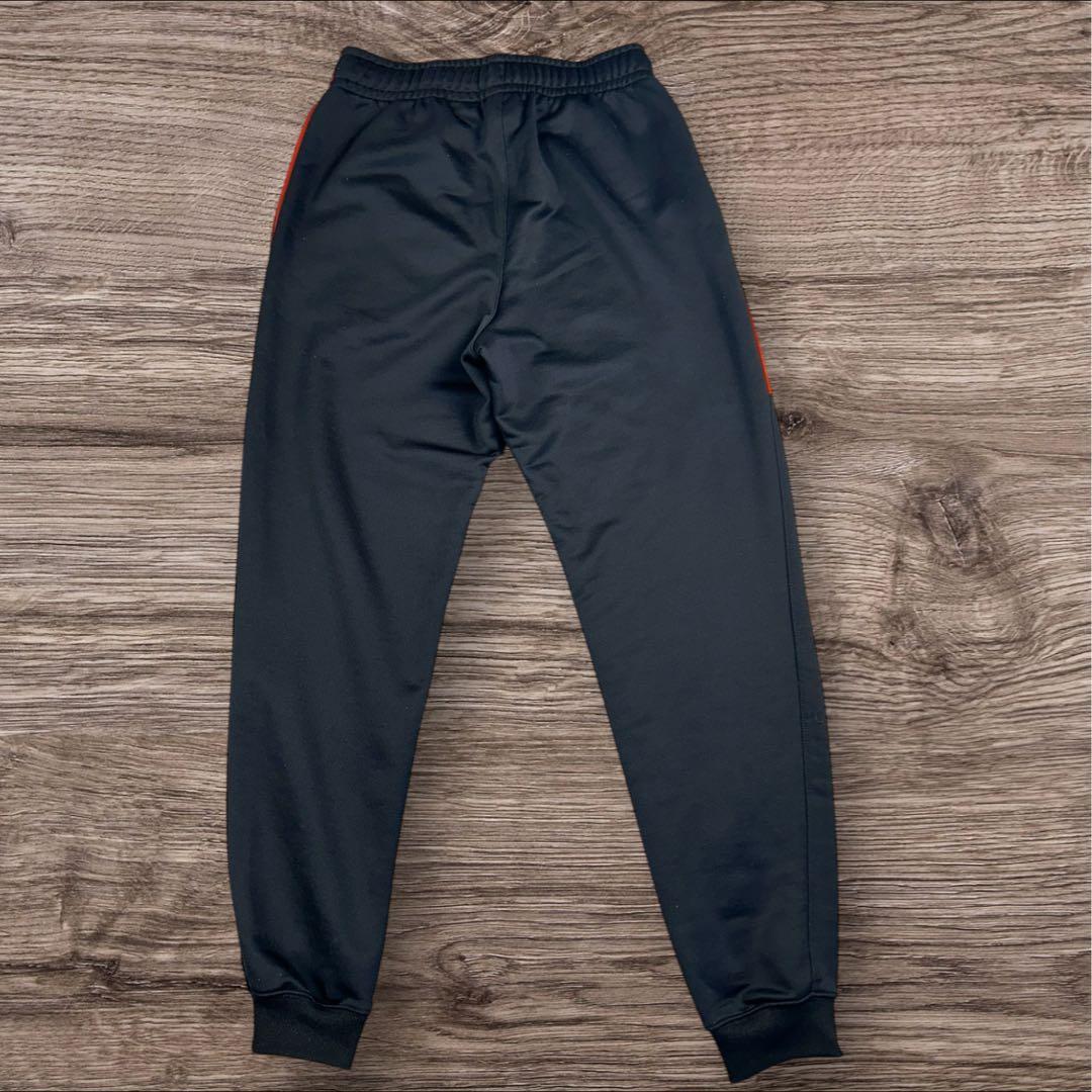 【美品/XS】ナイキ ジャージ セットアップ 上下 オレンジ 黒 トレーニング