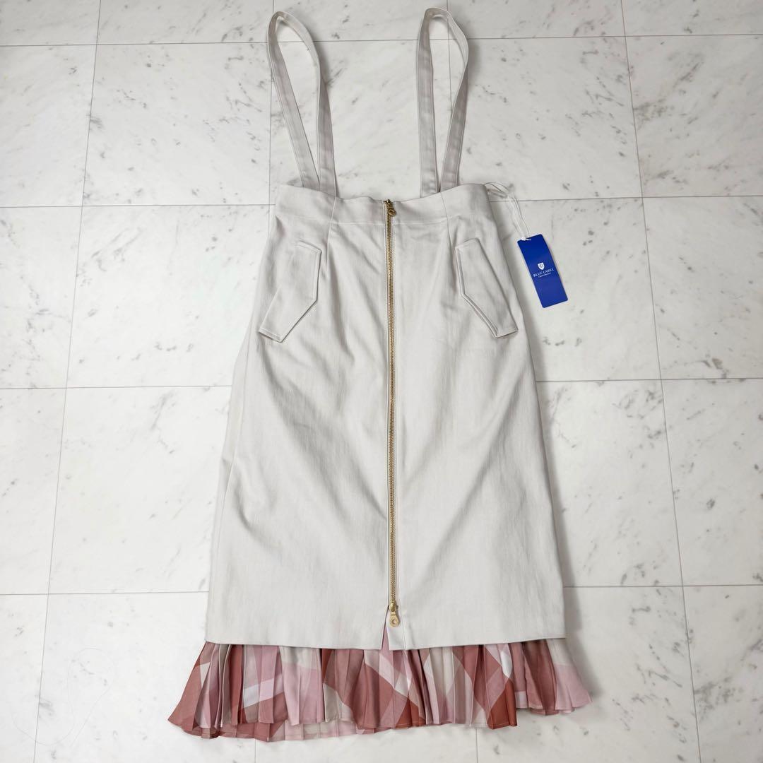 新品 ブルーレーベルクレストブリッジ ストレッチギャバ5waスカートセット 38