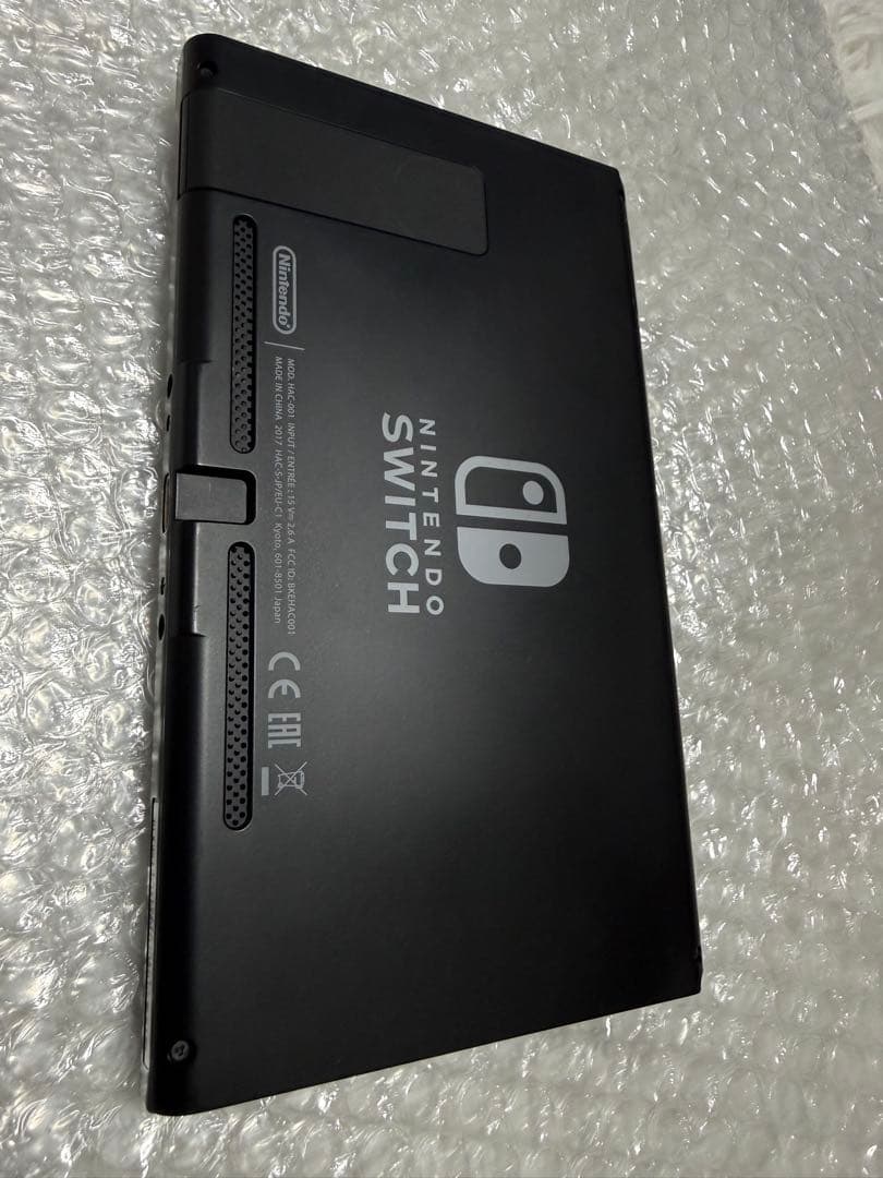 【美品】Nintendo Switch 本体 初期型 未対策機 フィルム付き