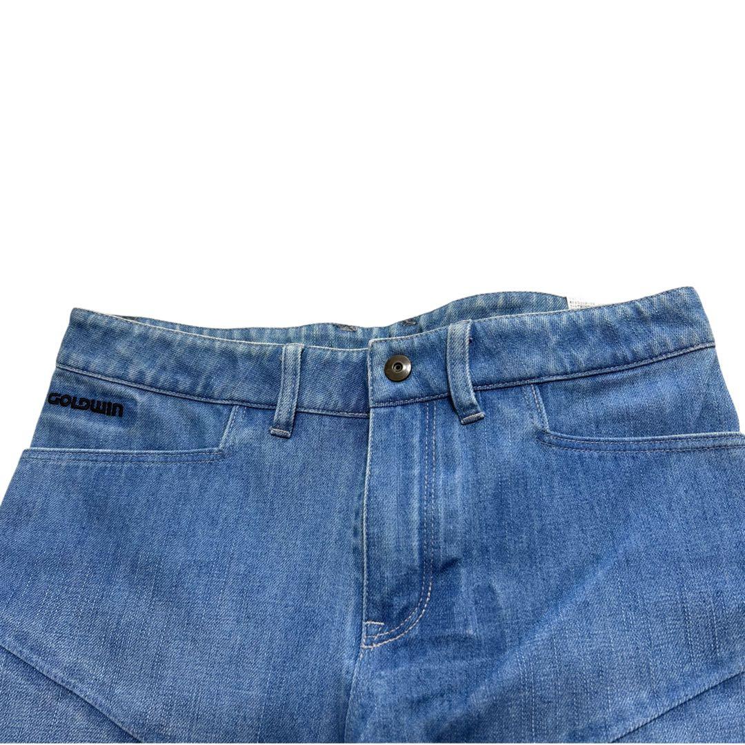 【2回着用のみ・美品】GORE-TEX デニムパンツ スキーウェア スノーボード