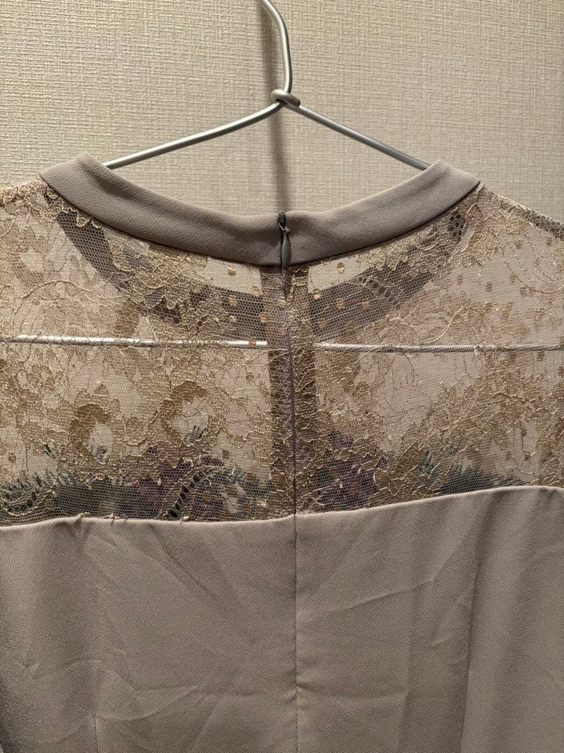masaco teranishi マサコテラニシ　刺繍　レース　ドレスワンピース