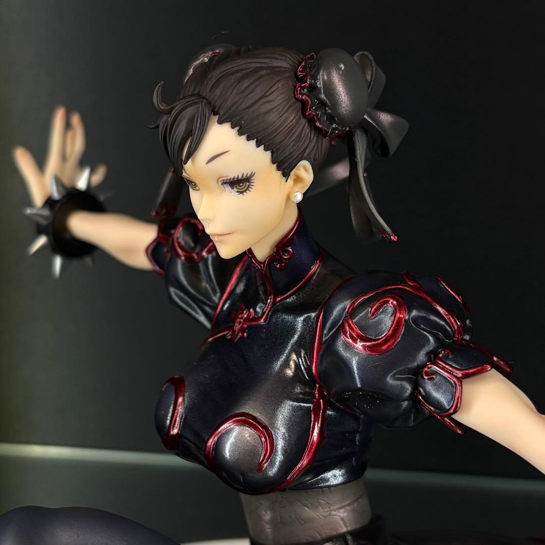 春麗 ブラックII 限定版「ストリートファイター」 1/8 フィギュア