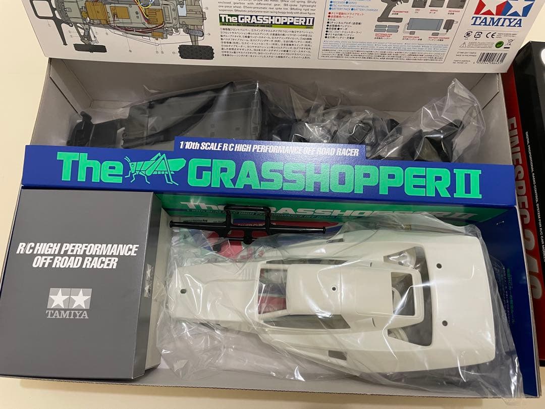 TAMIYA TheGRASSHOPPERII FINESPEC2.4G セット
