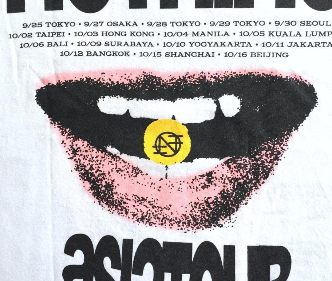 ビンテージ Nothing 2019 Asia Tour Tシャツ バンド