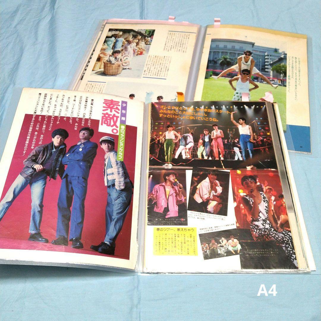 少年隊　1384ページ分　雑誌切り抜きセット
