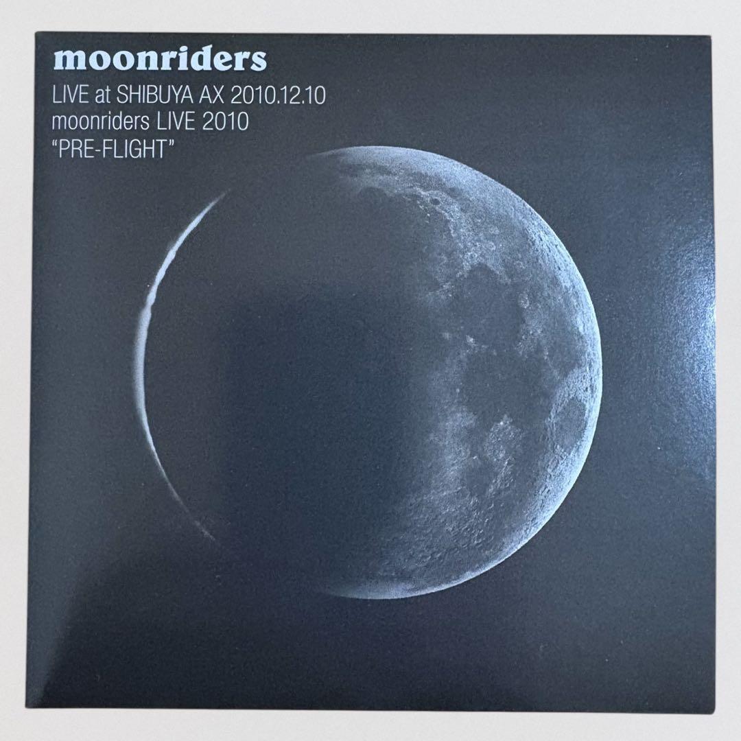 レア美品 限定版 CD moonriders PRE-FLIGHT