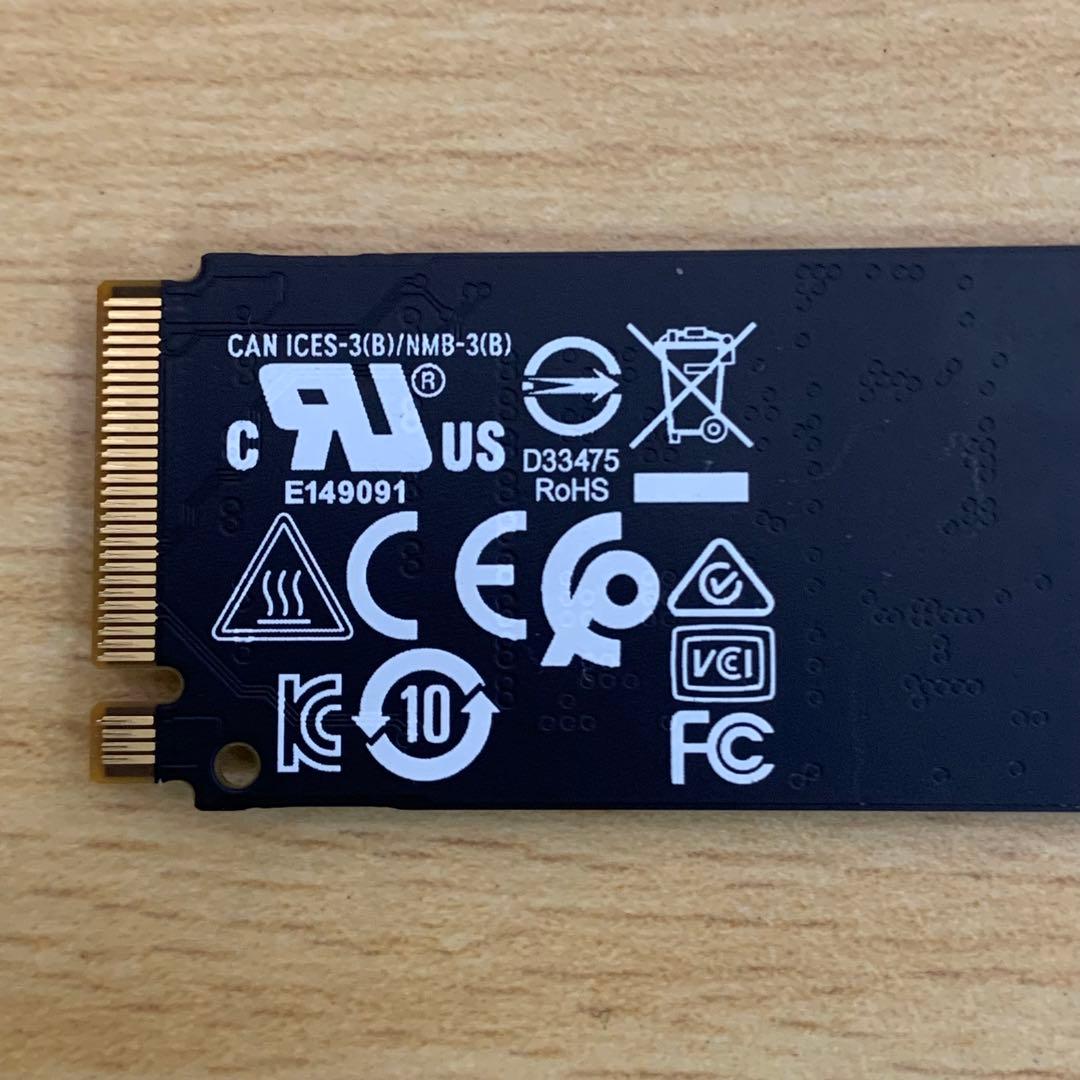 SAMSUNG 512GB 63時間 正常 M.2 NVMe PCIe SSD