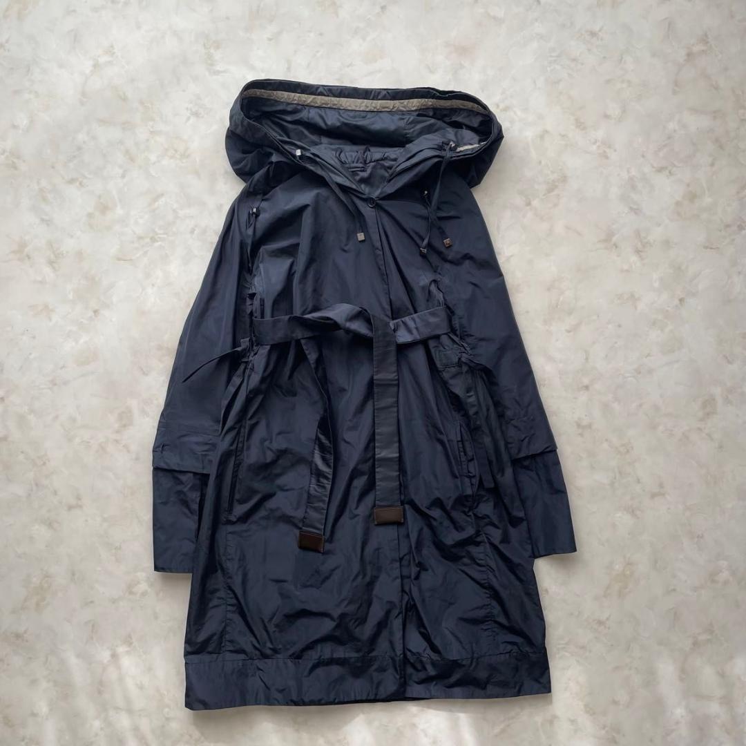 村*子様 Max Mara 　ナイロンコート　リバーシブルコート　ベルト　袋付き