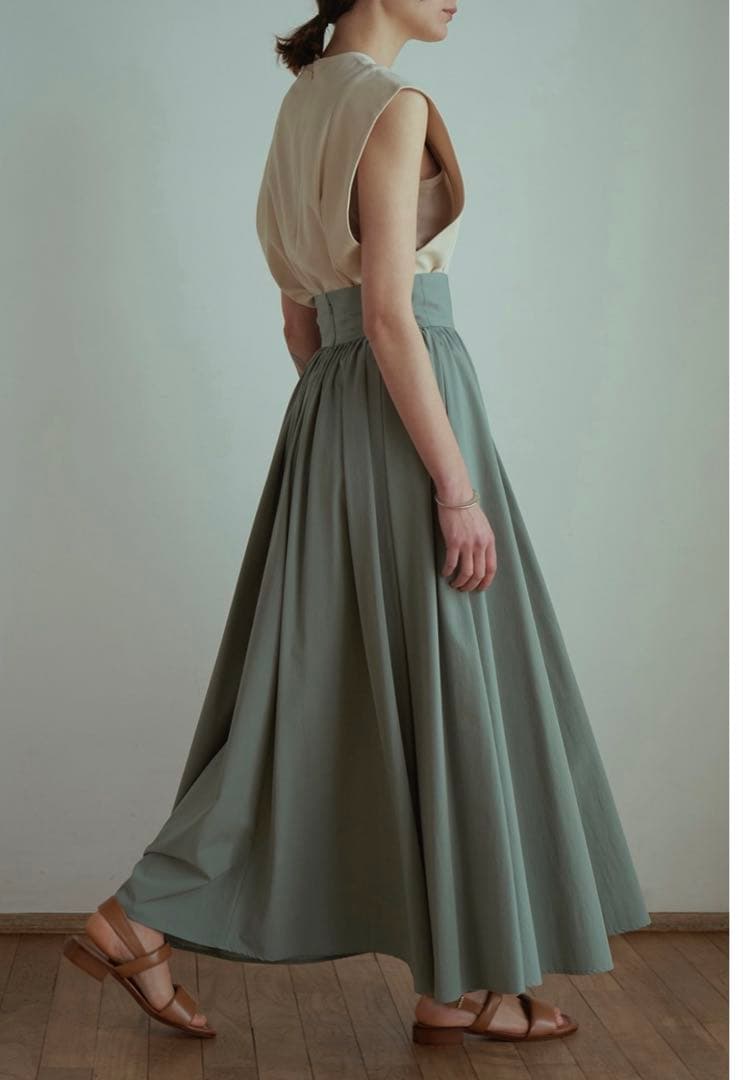 CLANE Volume Maxi Skirt ボリュームマキシスカート