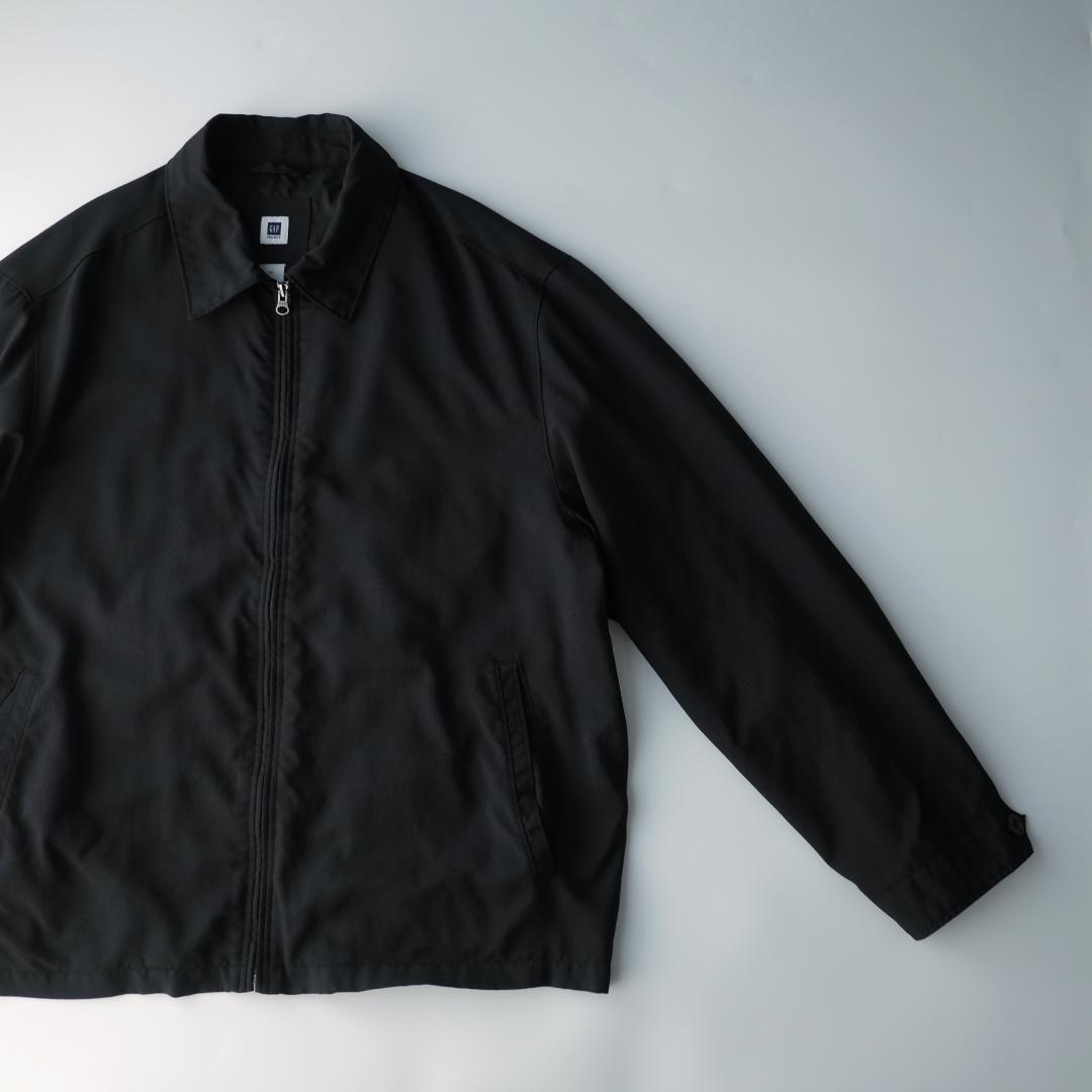 ジャケット・アウター GAP 00's Nylon Zip Up Jacket Black XL