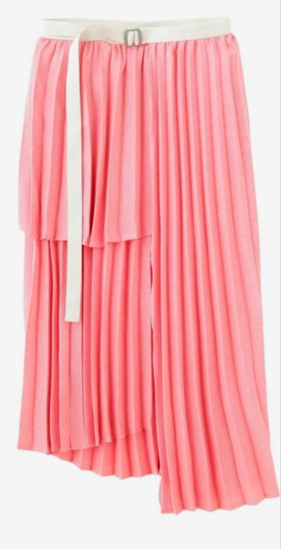 【新品タグ付き】ROSEBUD★mici PLEAT WRAP SKIRT