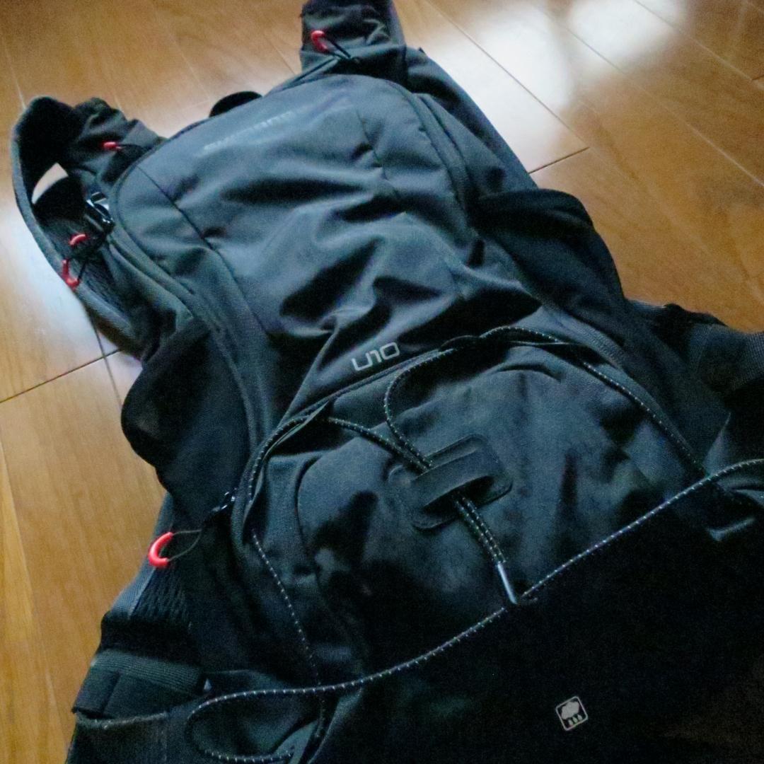 【美品】SHIMANO シマノ U10 バックパック サイクリング ブラック