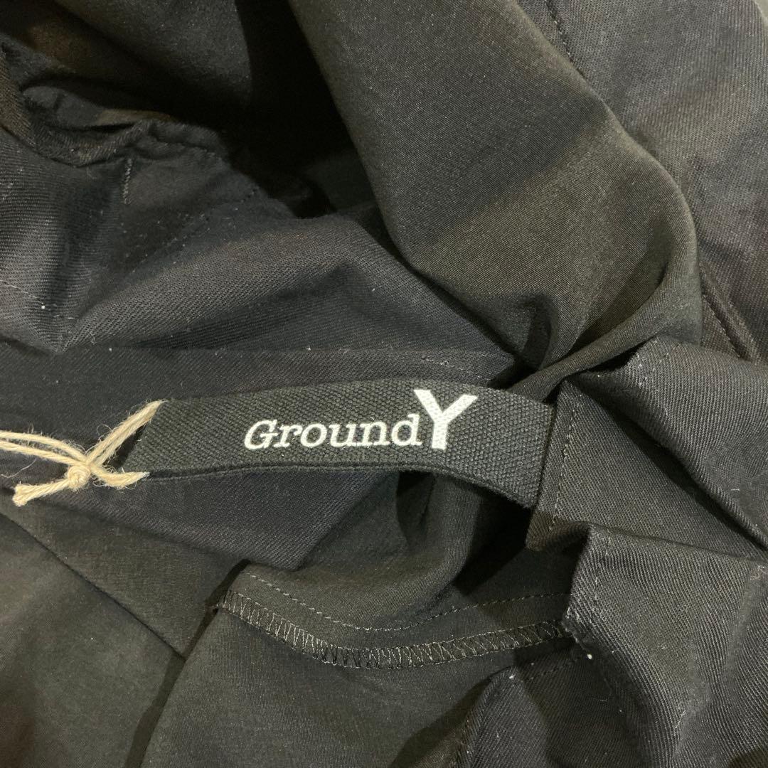 GROUND Y グラウンドワイ プリーツ サルエルパンツ