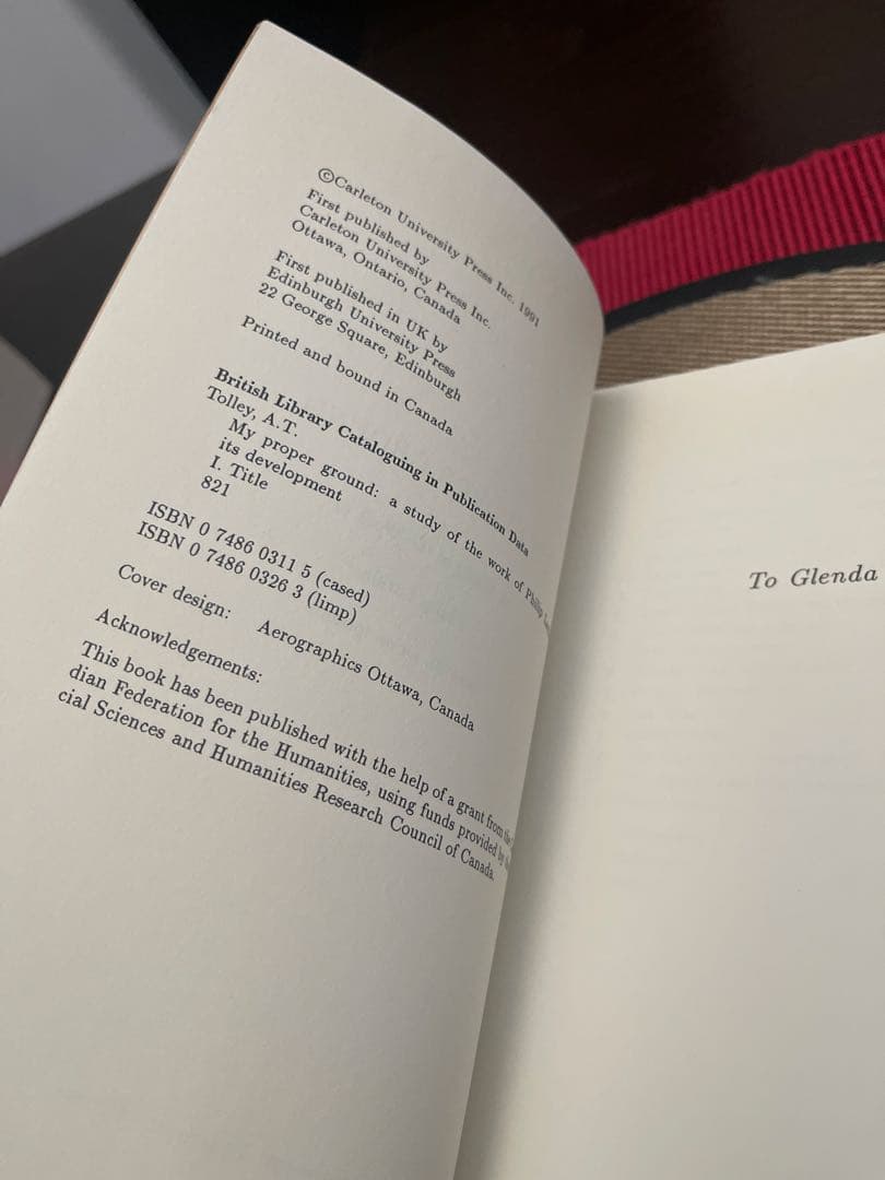 MY PROPER GROUND （Philip Larkin）