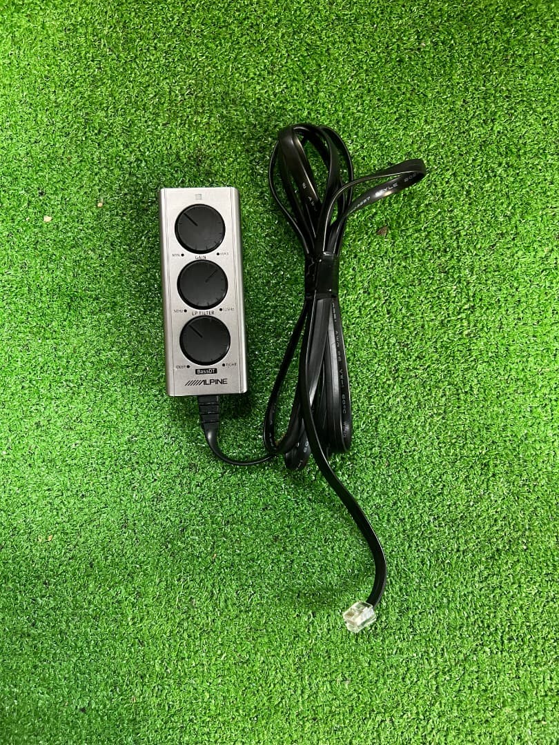 アルパイン SWE-1500 サブウーファー/アンプ MXE-M151CKD