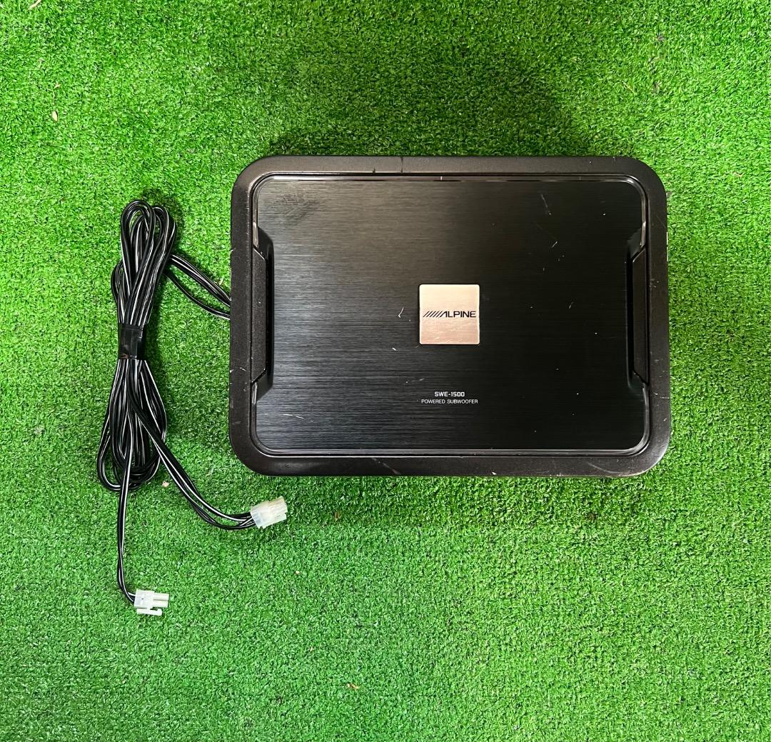 アルパイン SWE-1500 サブウーファー/アンプ MXE-M151CKD