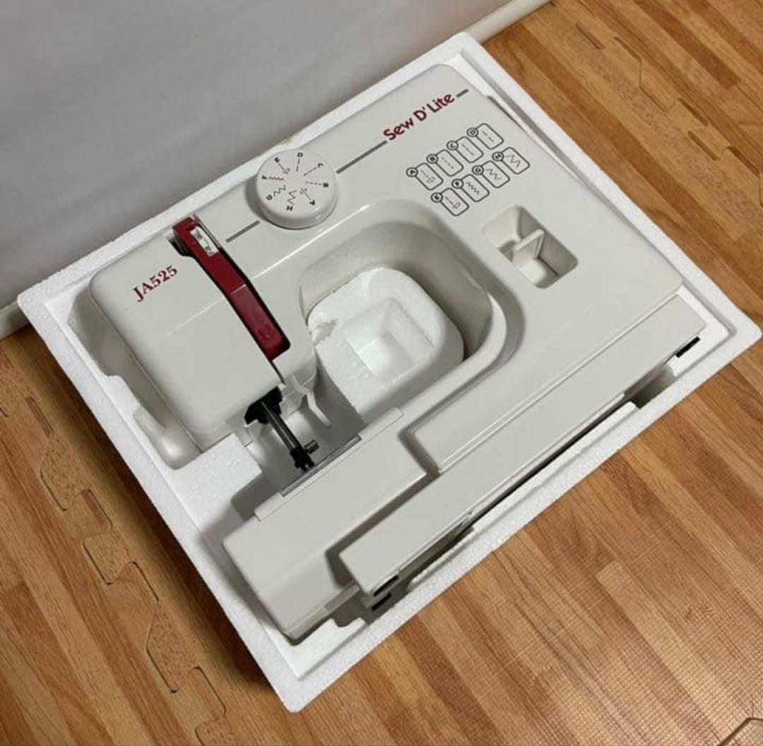 ミシン コンパクトミシン 小型ミシン JA525