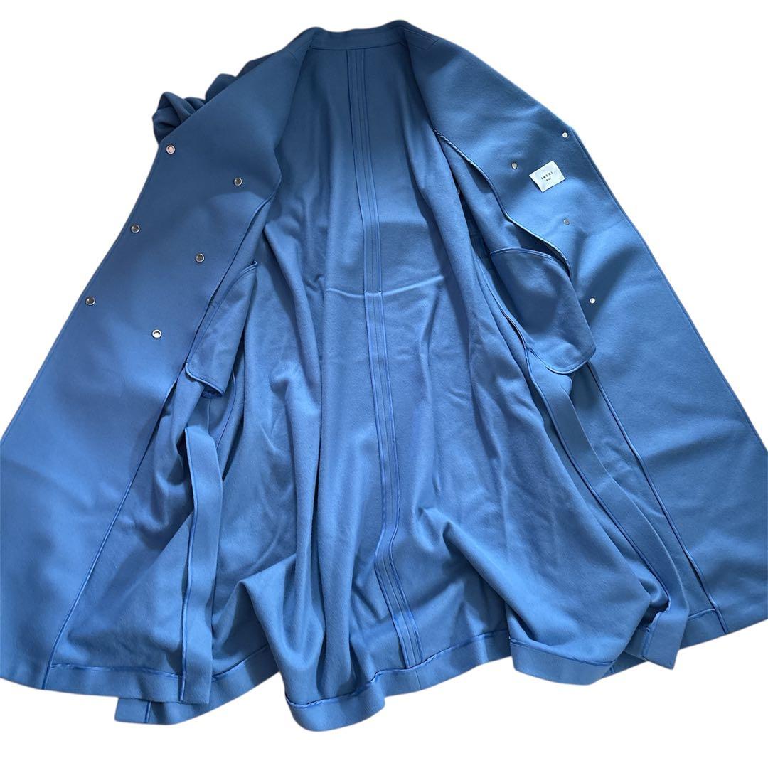 美品　アメリヴィンテージ BELT FLARE LONG COAT Aライン　S