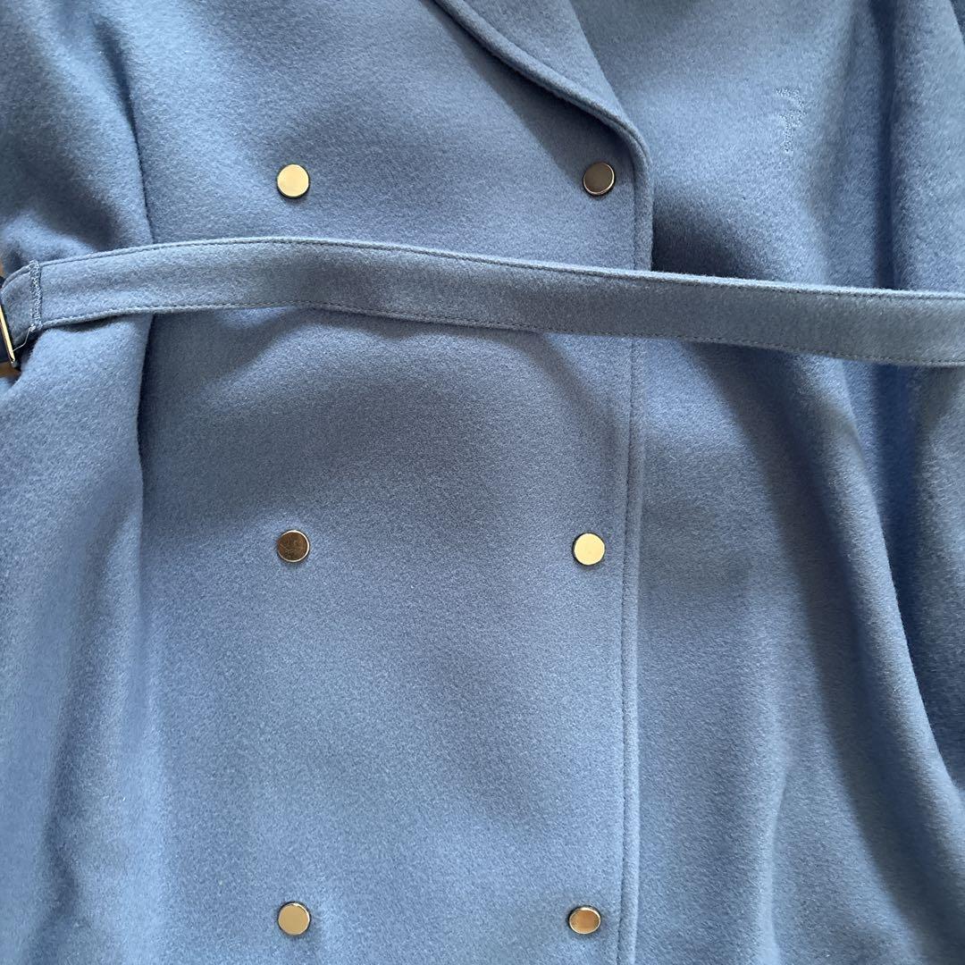 美品　アメリヴィンテージ BELT FLARE LONG COAT Aライン　S
