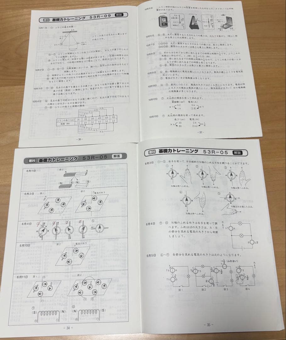 サピックス 理科 基礎力トレーニング 5年 2月〜12月 11冊セット 【原本】