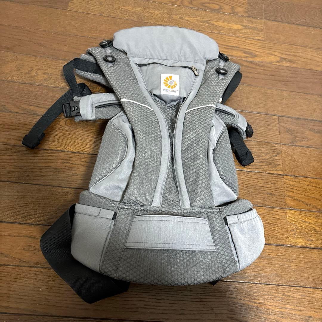 【良品】エルゴベビー オムニブリーズ 抱っこ紐 グレー