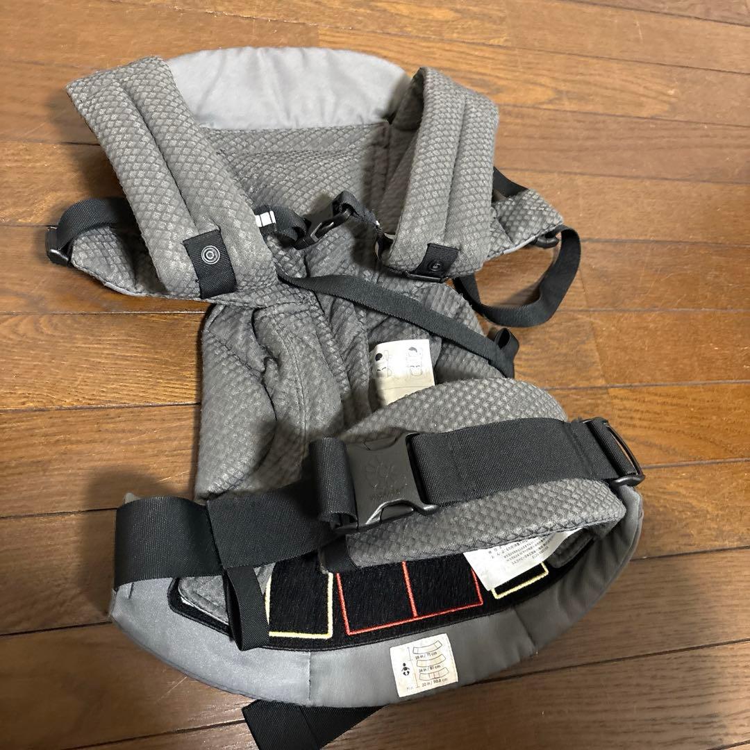 【良品】エルゴベビー オムニブリーズ 抱っこ紐 グレー