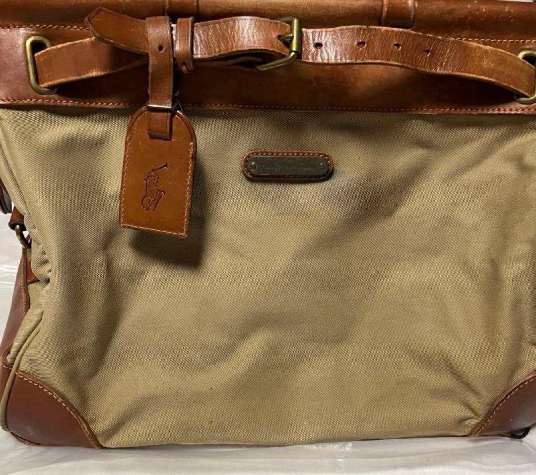 Ralph Lauren ラルフローレン　超ビンテージ　 ドクターバック　レザー
