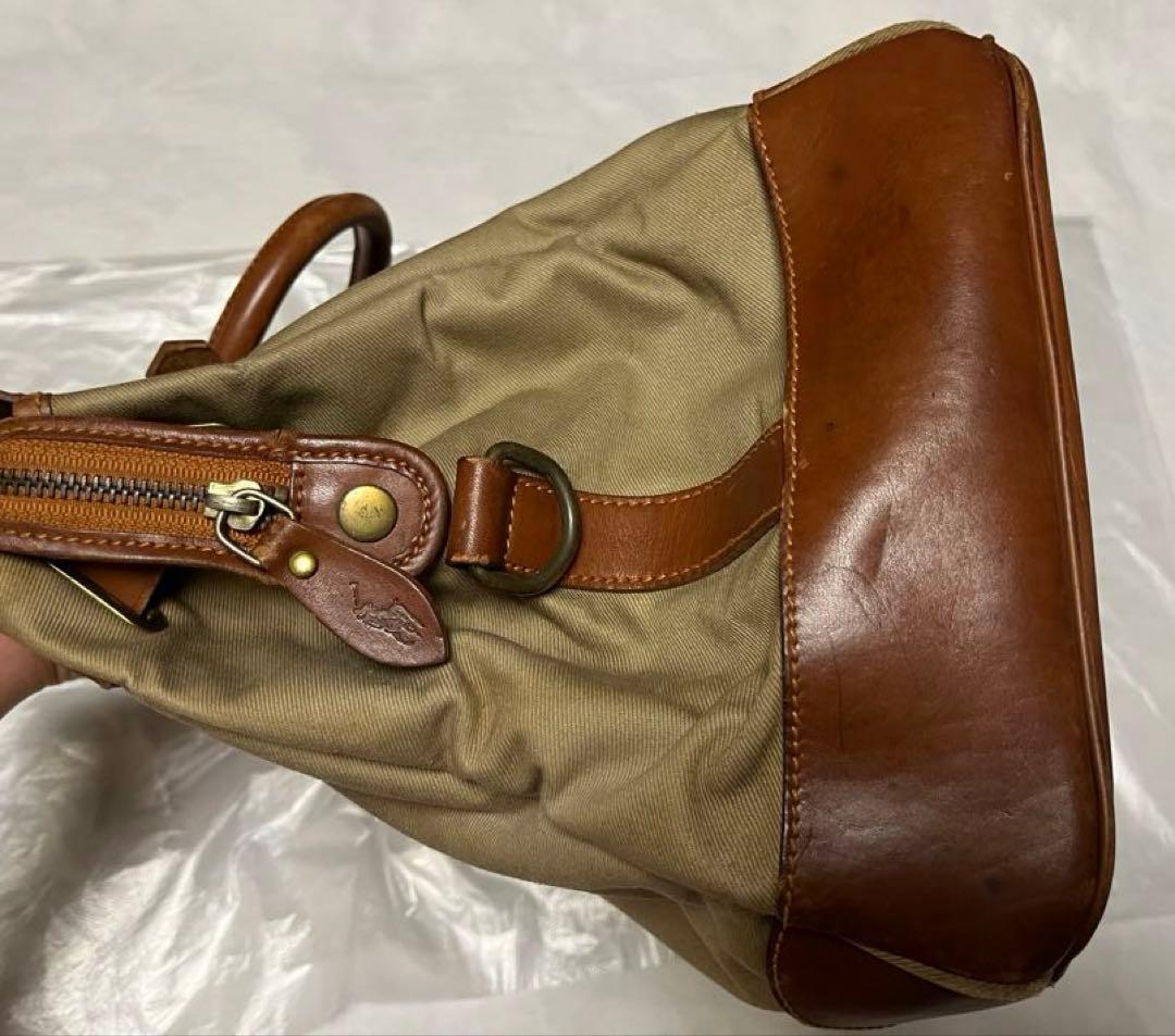 Ralph Lauren ラルフローレン　超ビンテージ　 ドクターバック　レザー