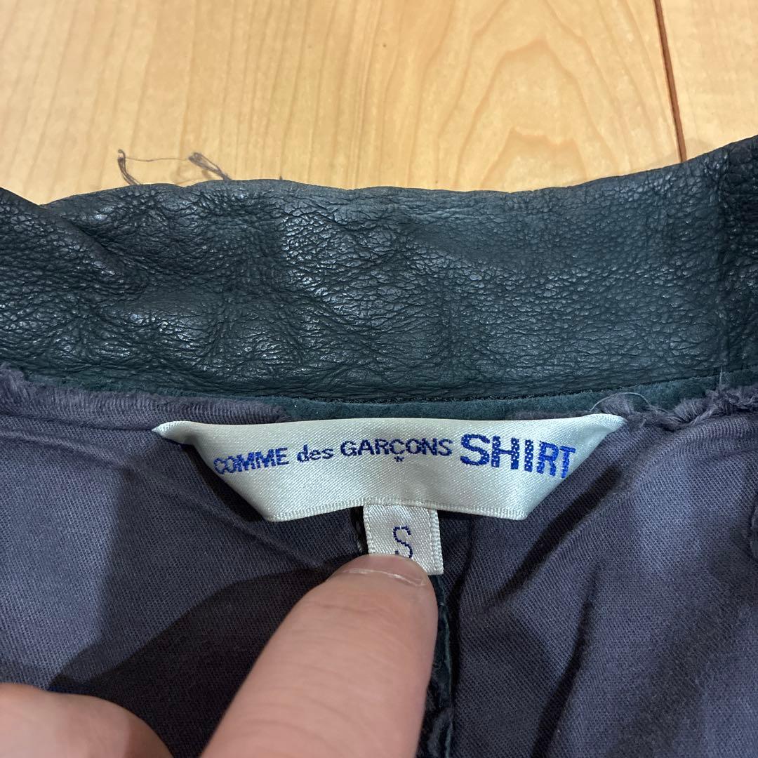 COMME des GARÇONS SHIRT レザージャケット