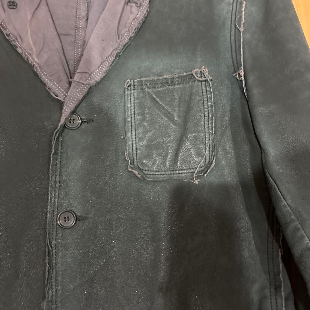 COMME des GARÇONS SHIRT レザージャケット
