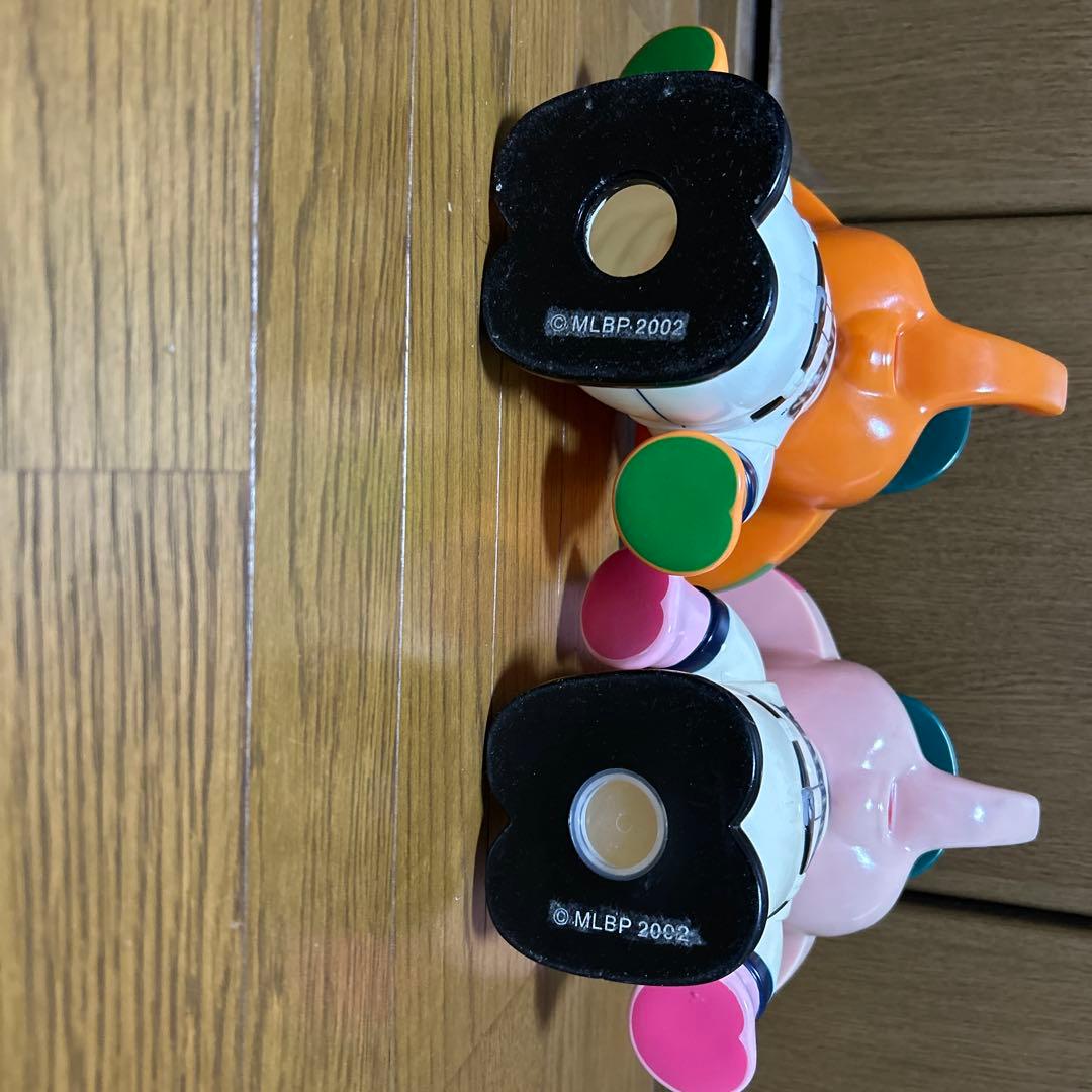 サトちゃんサトコちゃん マリナーズコラボ BIG貯金箱 非売品 レトロ