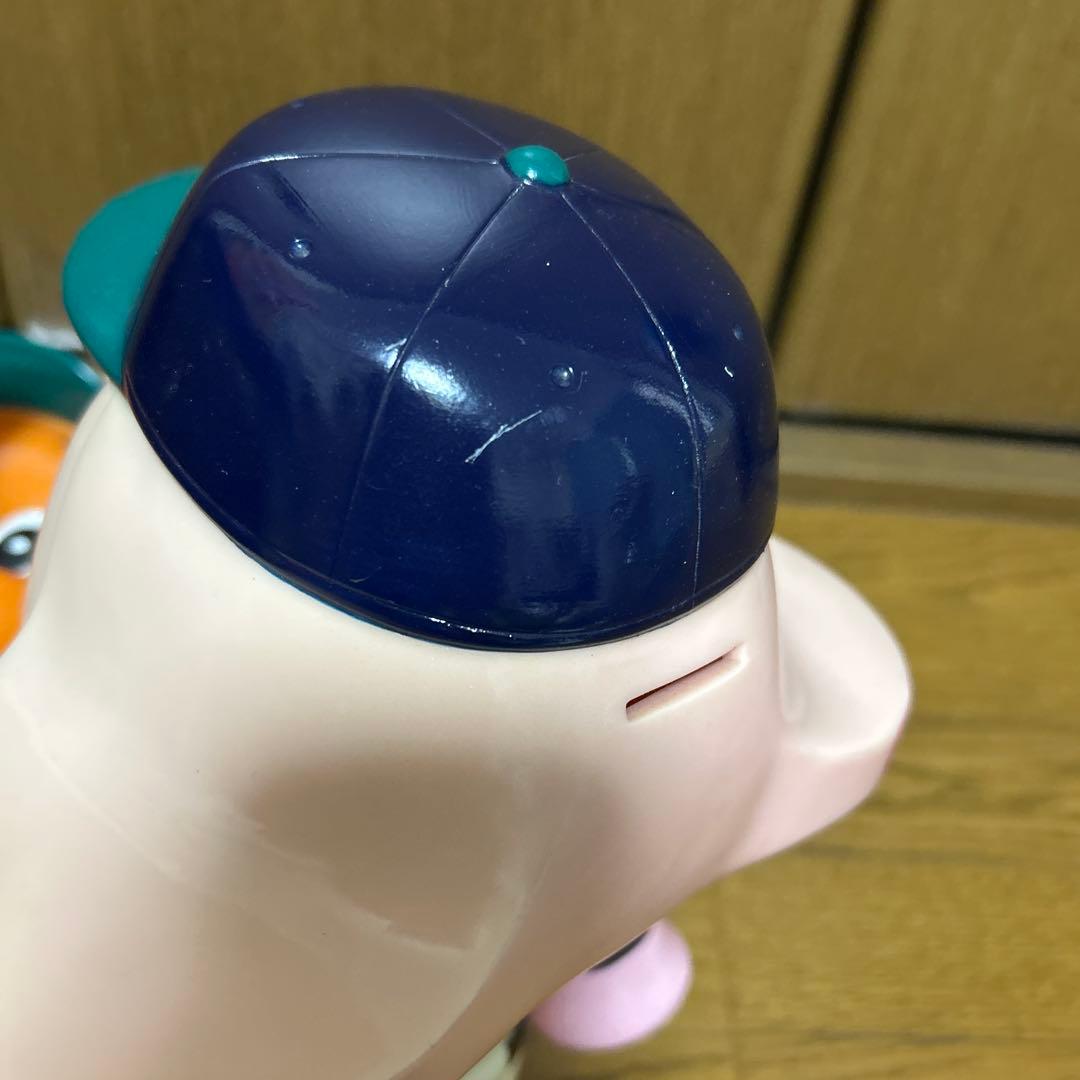 サトちゃんサトコちゃん マリナーズコラボ BIG貯金箱 非売品 レトロ