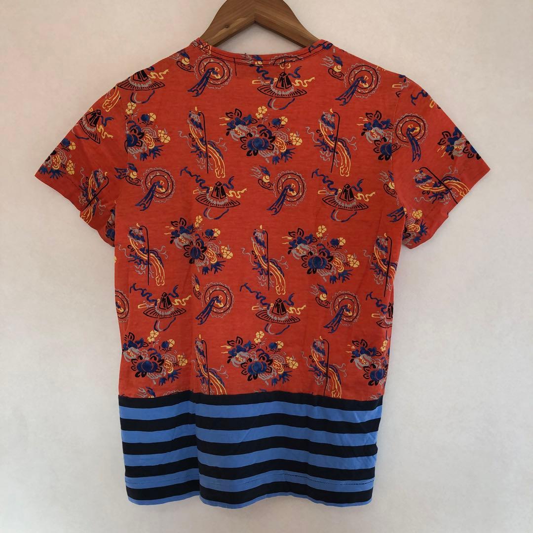 GARCONSトリココムデギャルソン 切り替え カットソー アクリル Tシャツ