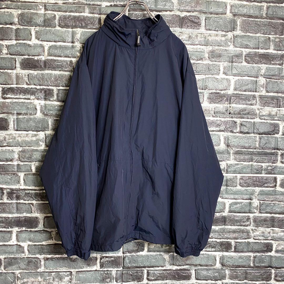 90s OLDGAP ナイロンジャケット ネイビー オーバーサイズ XL id8