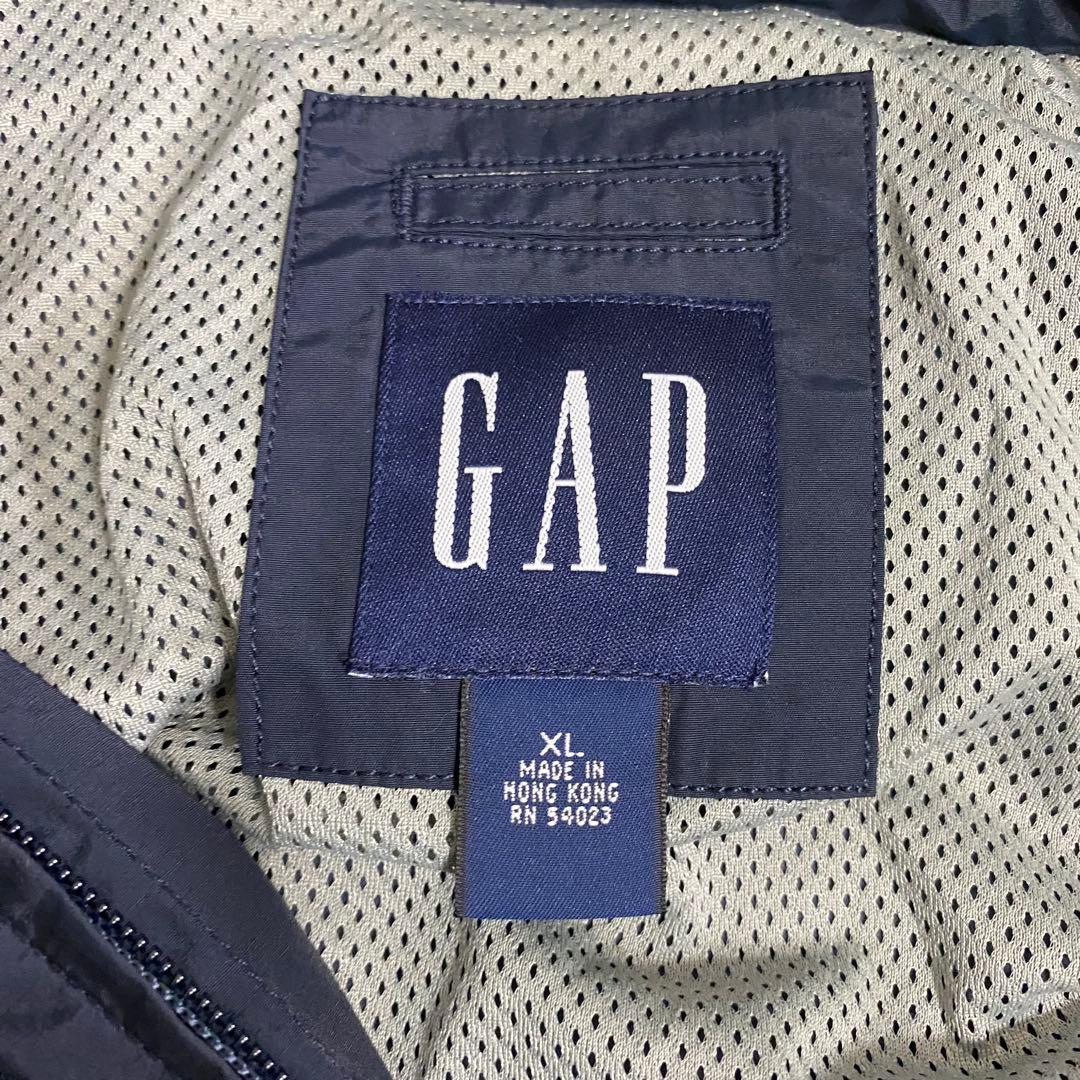 90s OLDGAP ナイロンジャケット ネイビー オーバーサイズ XL id8