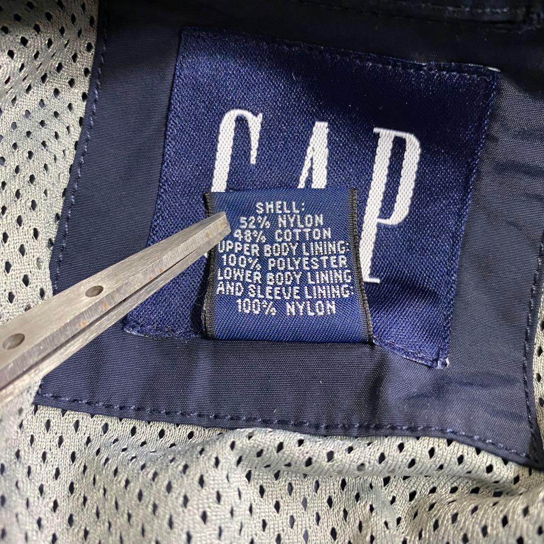 90s OLDGAP ナイロンジャケット ネイビー オーバーサイズ XL id8