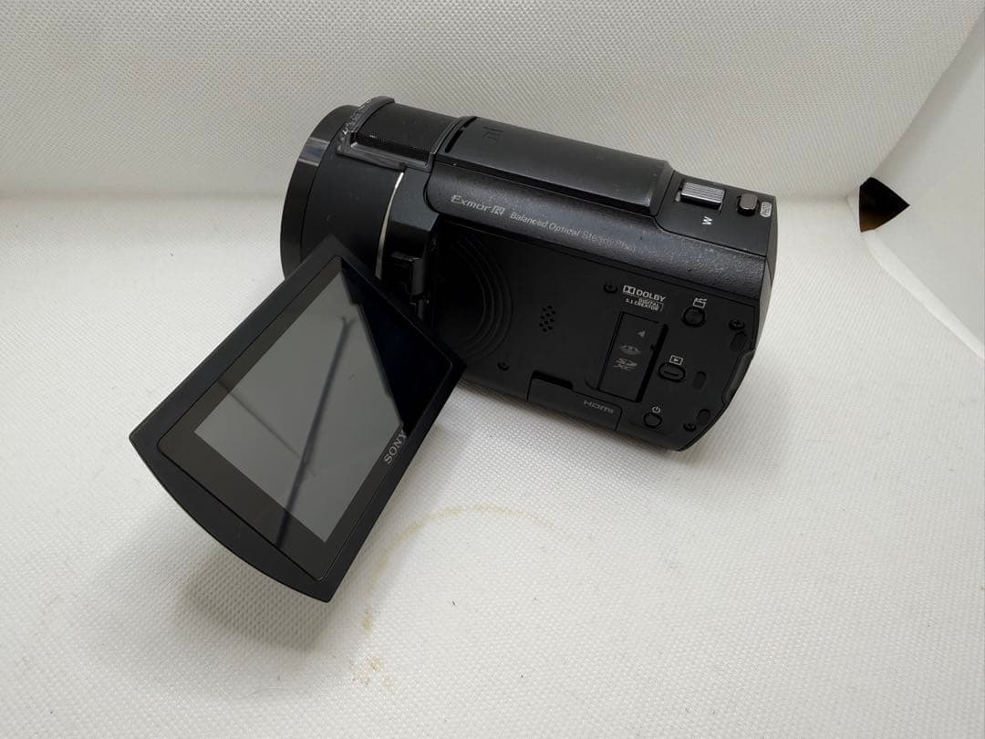 【動作良好】Sony ソニー 4Kビデオカメラ FDR-AX45 ブラック