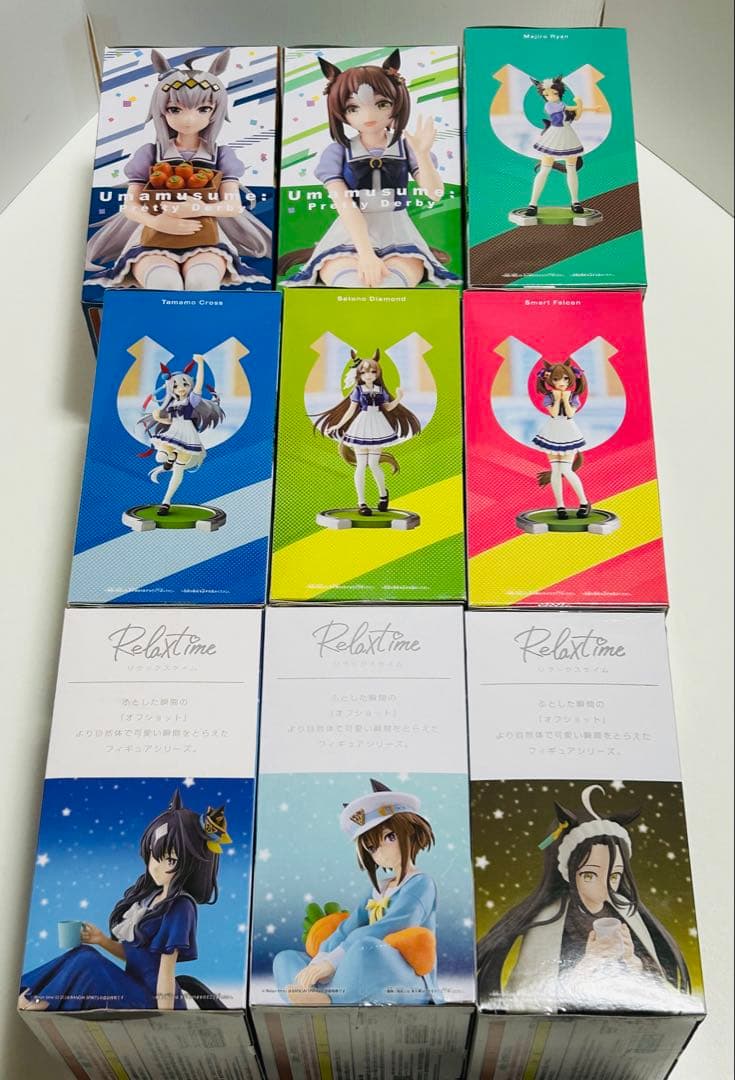 【匿名配送】ウマ娘プライズフィギュアセット
